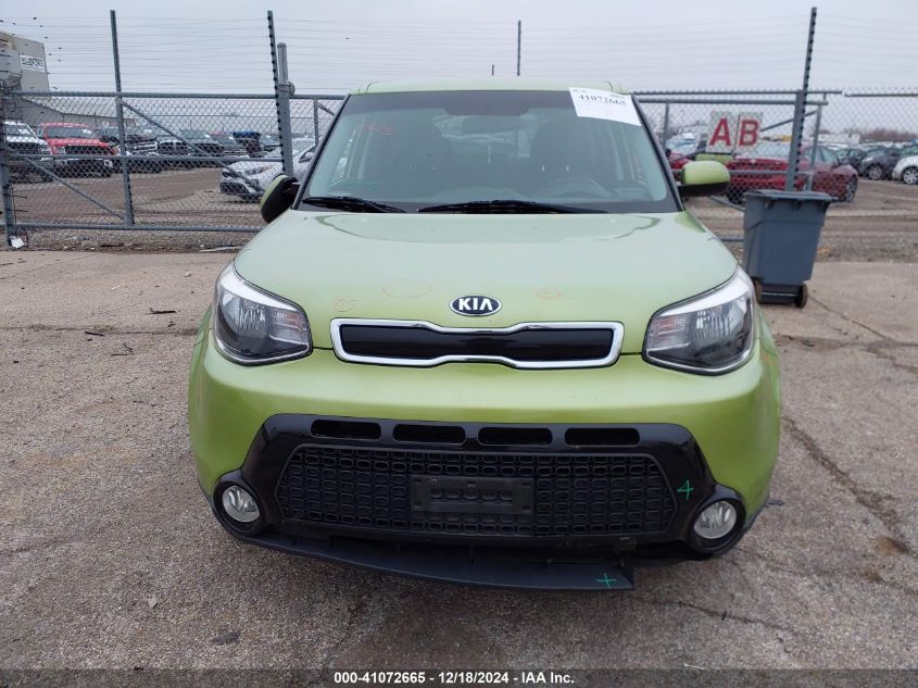 2016 Kia Soul + VIN: KNDJP3A53G7852744 Lot: 41072665