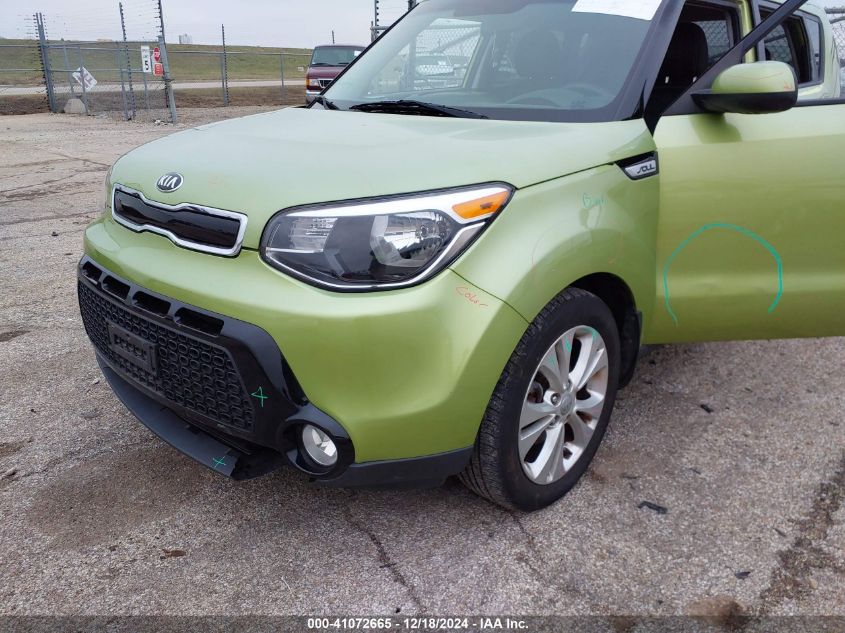 2016 Kia Soul + VIN: KNDJP3A53G7852744 Lot: 41072665