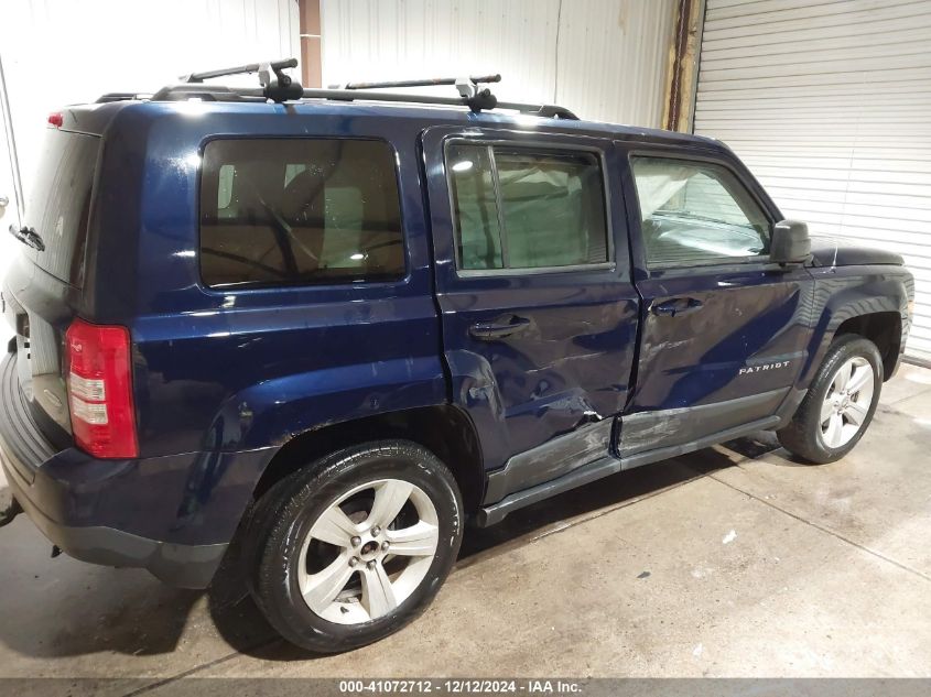 VIN 1C4NJRFB0ED688808 2014 Jeep Patriot, Latitude no.6