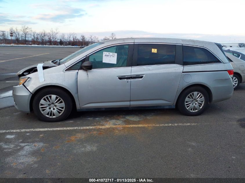 VIN 5FNRL5H26EB053277 2014 HONDA ODYSSEY no.14