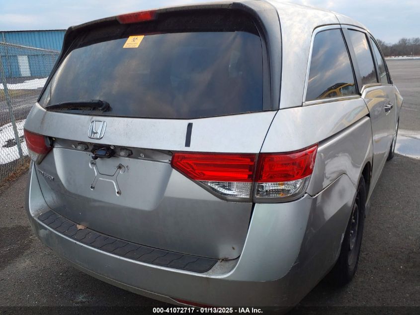 VIN 5FNRL5H26EB053277 2014 HONDA ODYSSEY no.4