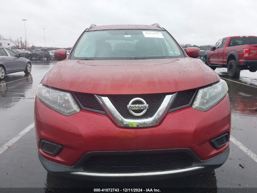 VIN JN8AT2MV5GW149108 2016 Nissan Rogue, SV no.12