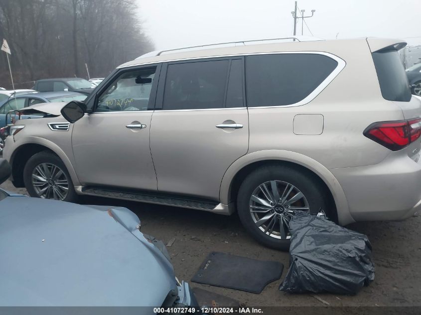 2021 Infiniti Qx80 Luxe Awd VIN: JN8AZ2AE7M9269067 Lot: 41072749