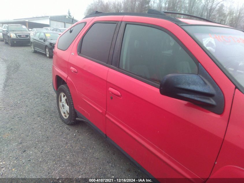 2002 Pontiac Aztek VIN: 3G7DA03E42S596648 Lot: 41072821