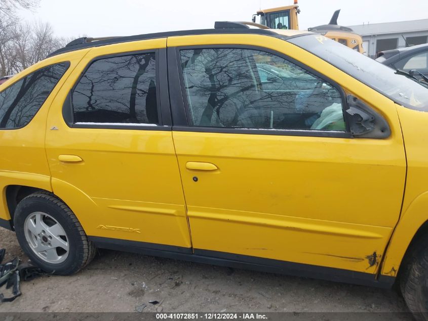 2002 Pontiac Aztek VIN: 3G7DA03E72S592643 Lot: 41072851