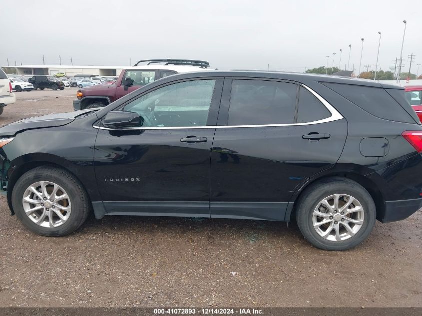 2020 Chevrolet Equinox Fwd Lt 1.5L Turbo VIN: 2GNAXKEV2L6204611 Lot: 41072893