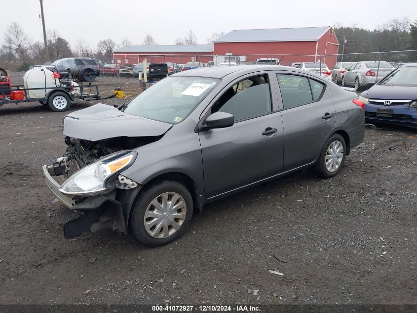 VIN 3N1CN7AP8GL856617 2016 NISSAN VERSA no.2