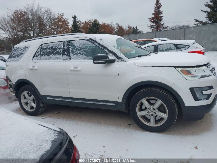 2017 Ford Explorer Xlt VIN: 1FM5K8D84HGA09877 Lot: 41072977