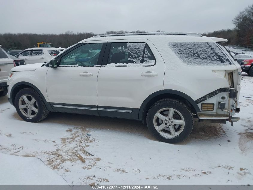 2017 Ford Explorer Xlt VIN: 1FM5K8D84HGA09877 Lot: 41072977