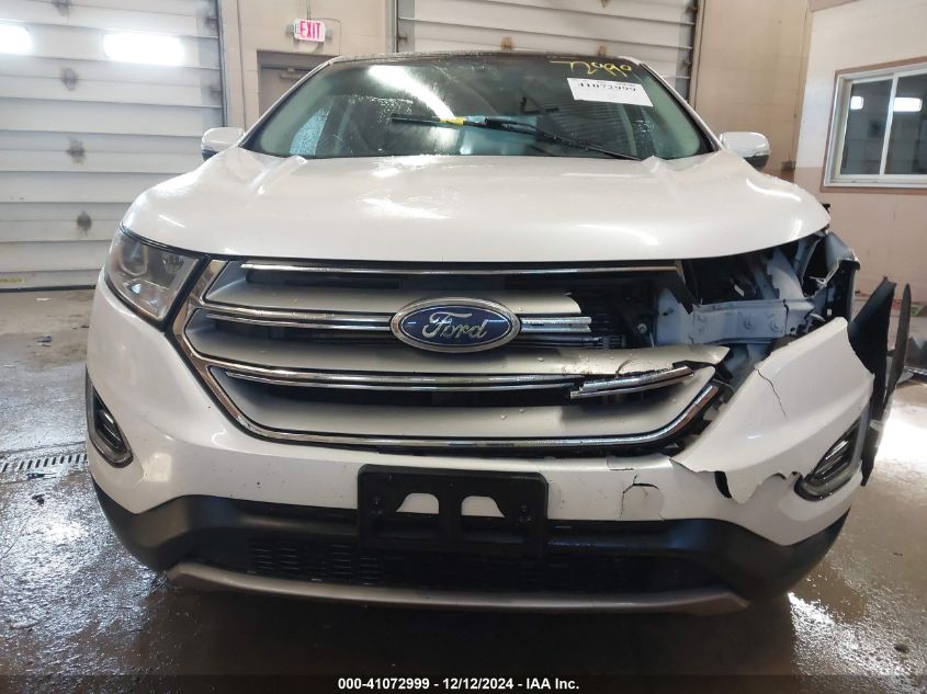 VIN 2FMTK4J88FBB72461 2015 Ford Edge, Sel no.12