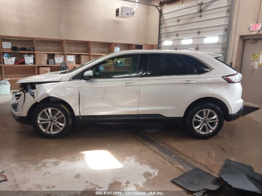 VIN 2FMTK4J88FBB72461 2015 Ford Edge, Sel no.14