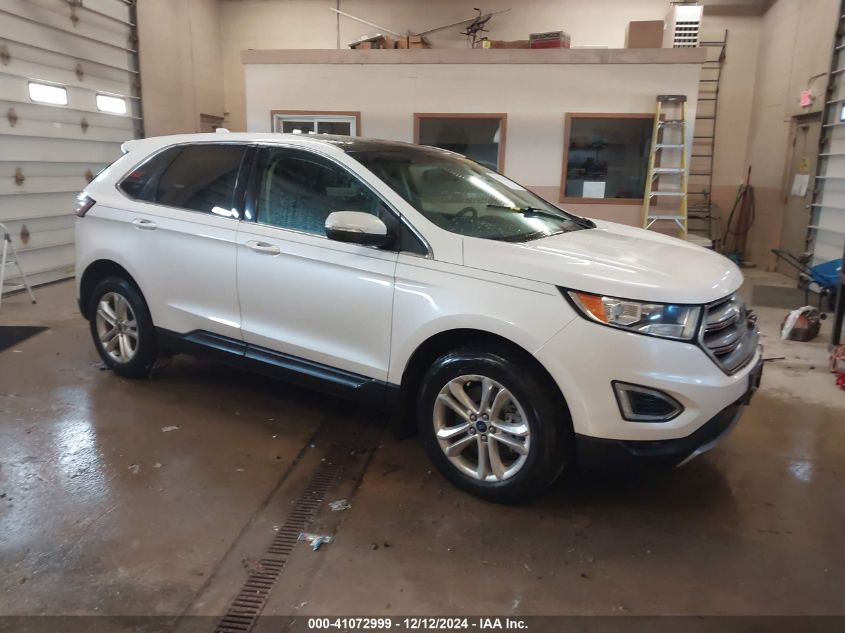 VIN 2FMTK4J88FBB72461 2015 Ford Edge, Sel no.1