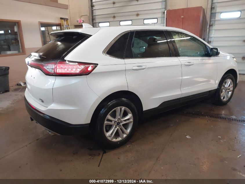 VIN 2FMTK4J88FBB72461 2015 Ford Edge, Sel no.4