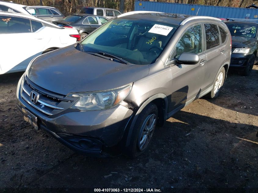 VIN 2HKRM4H79EH637953 2014 Honda CR-V, Ex-L no.6