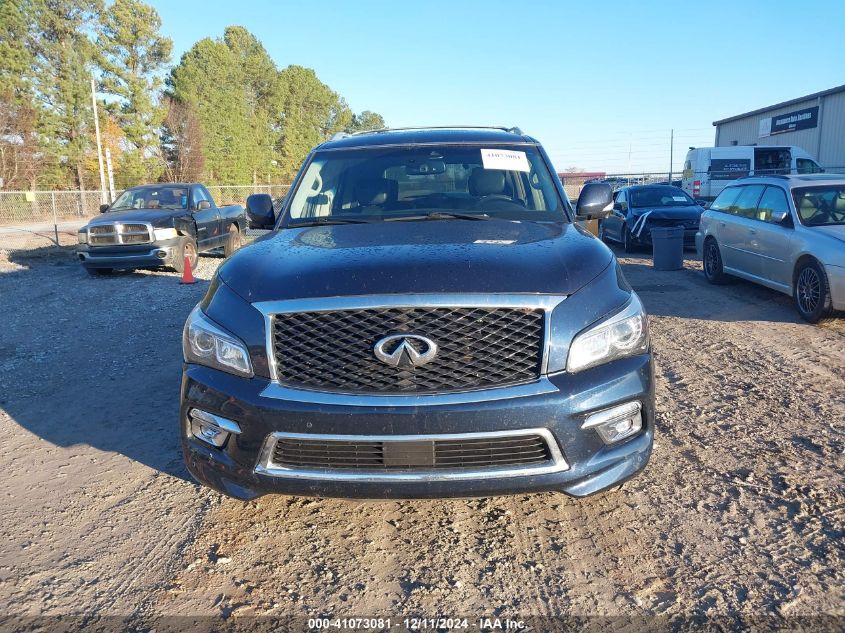 2017 Infiniti Qx80 Signature VIN: JN8AZ2NF9H9643154 Lot: 41073081