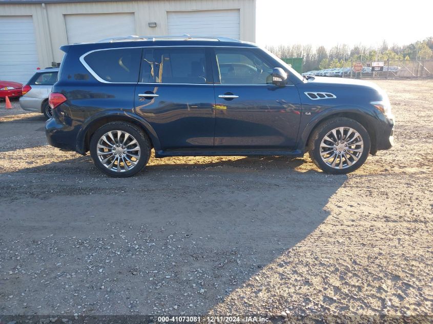 2017 Infiniti Qx80 Signature VIN: JN8AZ2NF9H9643154 Lot: 41073081