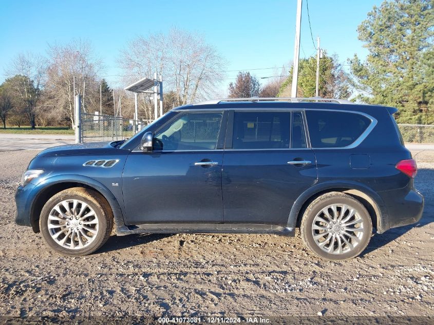 2017 Infiniti Qx80 Signature VIN: JN8AZ2NF9H9643154 Lot: 41073081