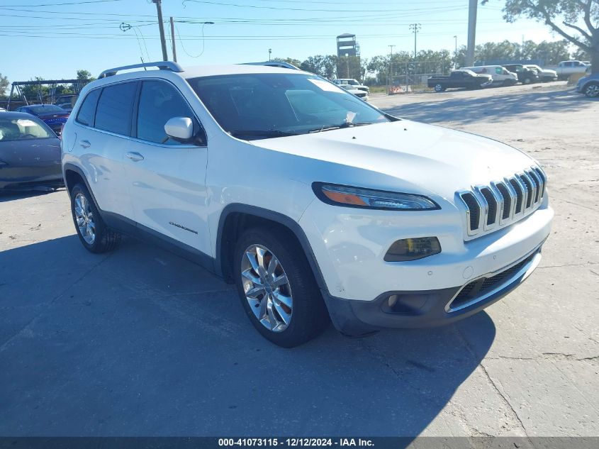 VIN 1C4PJLDB8EW207863 2014 Jeep Cherokee, Limited no.1