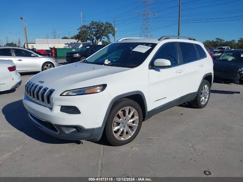 VIN 1C4PJLDB8EW207863 2014 Jeep Cherokee, Limited no.2