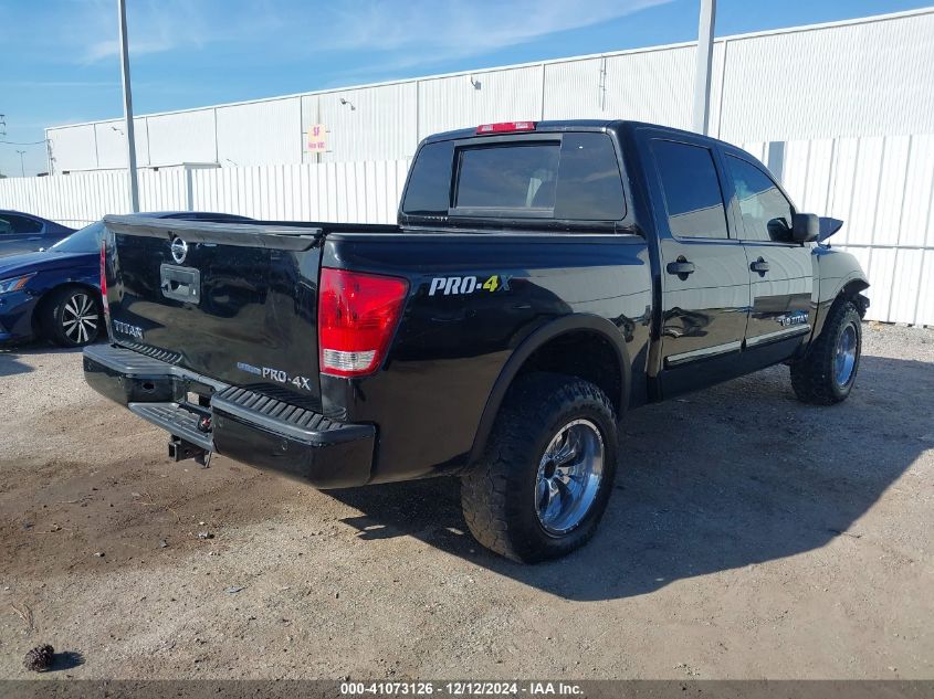 VIN 1N6BA0EC3EN503103 2014 Nissan Titan, Pro-4X no.4