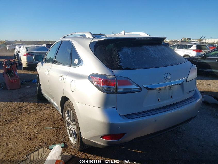 VIN 2T2ZK1BA0FC176523 2015 Lexus RX, 350 no.3