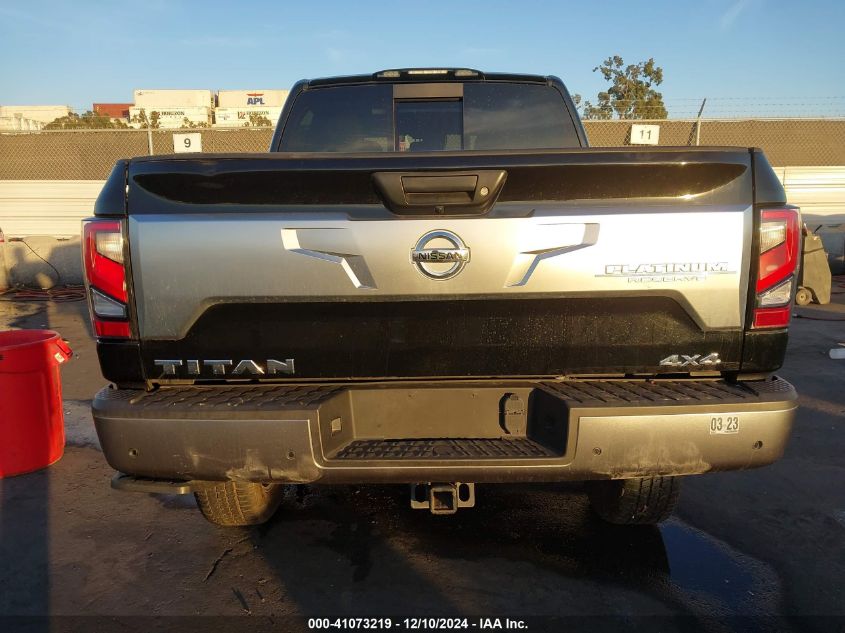 2021 Nissan Titan Platinum Reserve 4X4 VIN: 1N6AA1ED5MN500924 Lot: 41073219