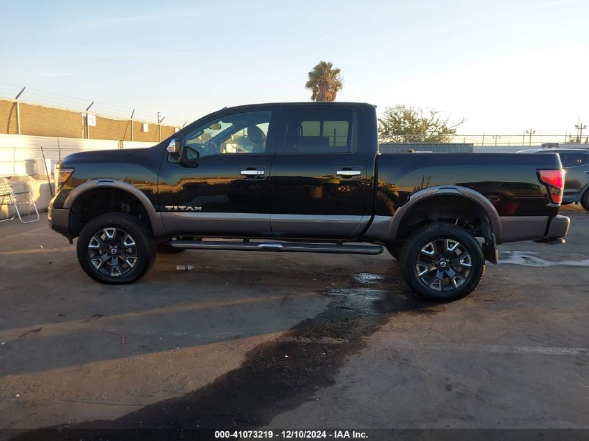 2021 Nissan Titan Platinum Reserve 4X4 VIN: 1N6AA1ED5MN500924 Lot: 41073219