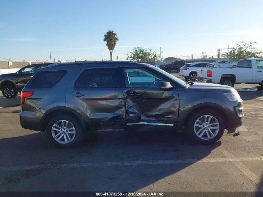 2016 Ford Explorer Xlt VIN: 1FM5K7D87GGD14380 Lot: 41073258