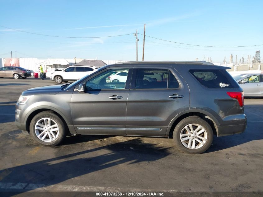 2016 Ford Explorer Xlt VIN: 1FM5K7D87GGD14380 Lot: 41073258