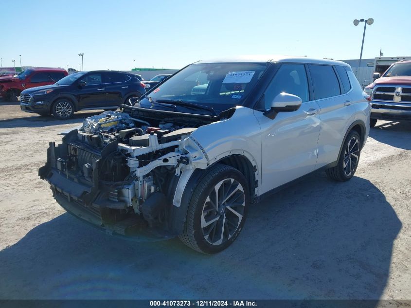 2022 Mitsubishi Outlander Black Edition /Se 2.5 /Se Launch Edition VIN: JA4J4UA87NZ066305 Lot: 41073273