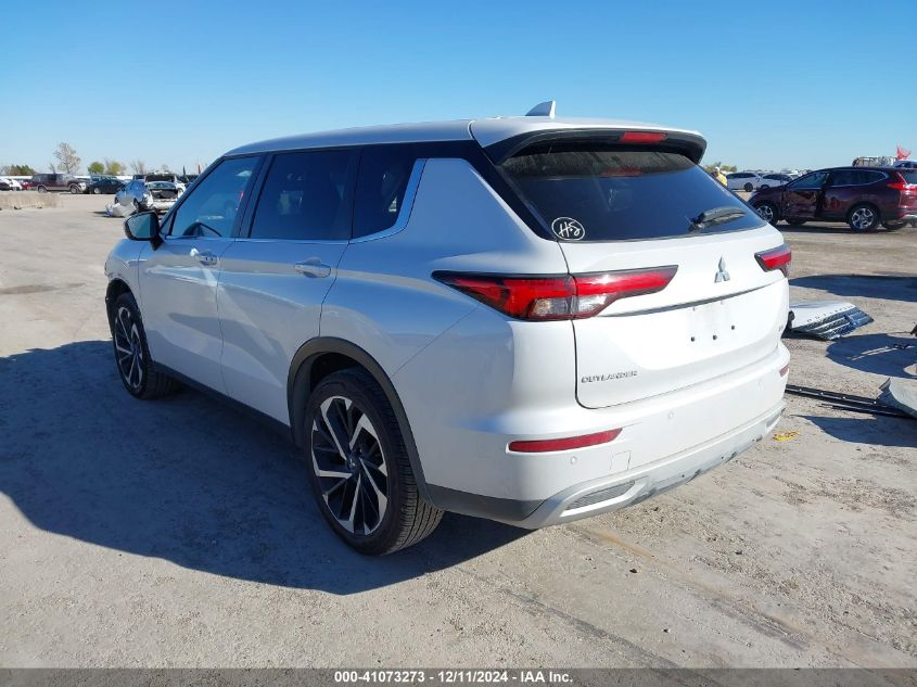 2022 Mitsubishi Outlander Black Edition /Se 2.5 /Se Launch Edition VIN: JA4J4UA87NZ066305 Lot: 41073273