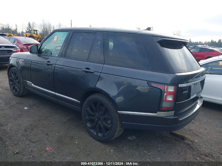 VIN SALGS2KF2GA245725 2016 Land Rover Range Rover,... no.3