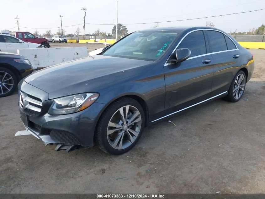 VIN 55SWF4JB5GU145769 2016 Mercedes-Benz C-Class, C... no.2