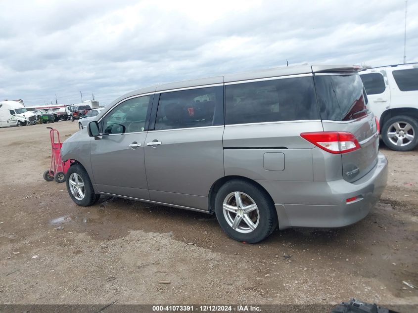 2013 Nissan Quest Sv VIN: JN8AE2KP1D9067840 Lot: 41073391