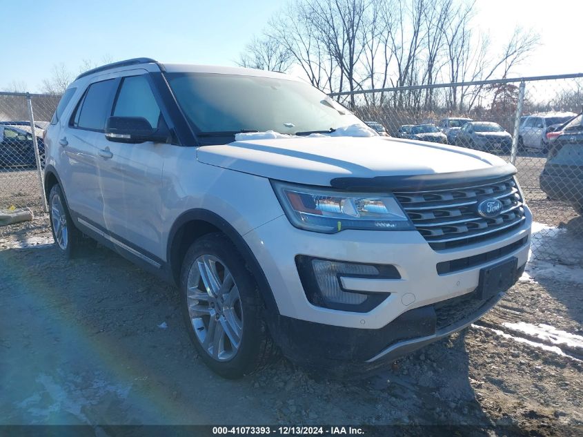 VIN 1FM5K8D88HGC82028 2017 Ford Explorer, Xlt no.1