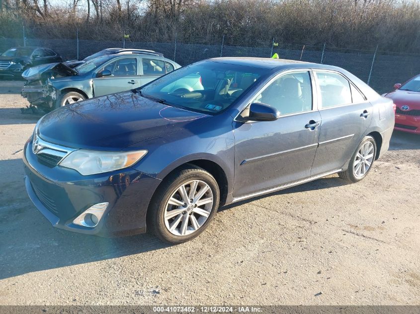 VIN 4T4BF1FK3ER407804 2014 Toyota Camry, Xle no.2