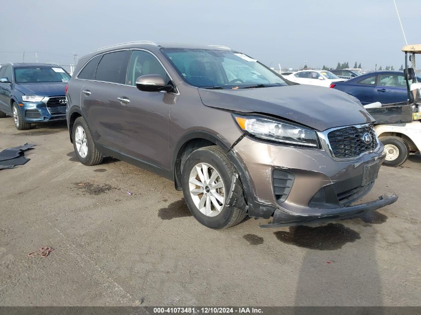 VIN 5XYPG4A33KG548128 2019 KIA SORENTO no.1