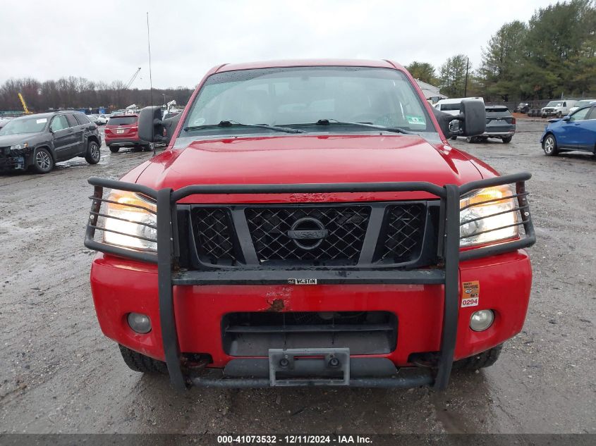 2008 Nissan Titan Pro-4X VIN: 1N6AA07C28N330154 Lot: 41073532