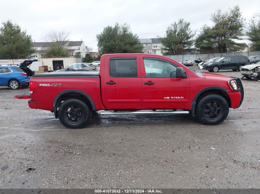 2008 Nissan Titan Pro-4X VIN: 1N6AA07C28N330154 Lot: 41073532