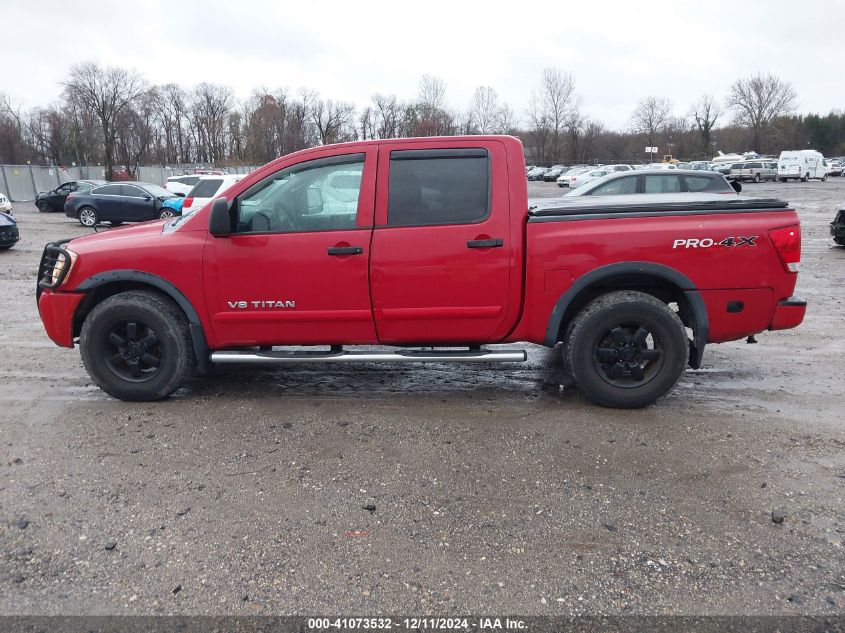 2008 Nissan Titan Pro-4X VIN: 1N6AA07C28N330154 Lot: 41073532