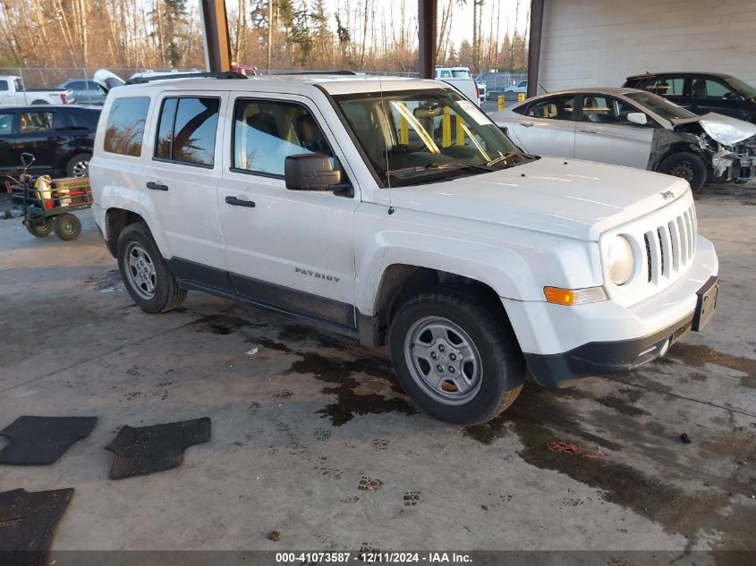 VIN 1C4NJPBA7FD110367 2015 JEEP PATRIOT no.1