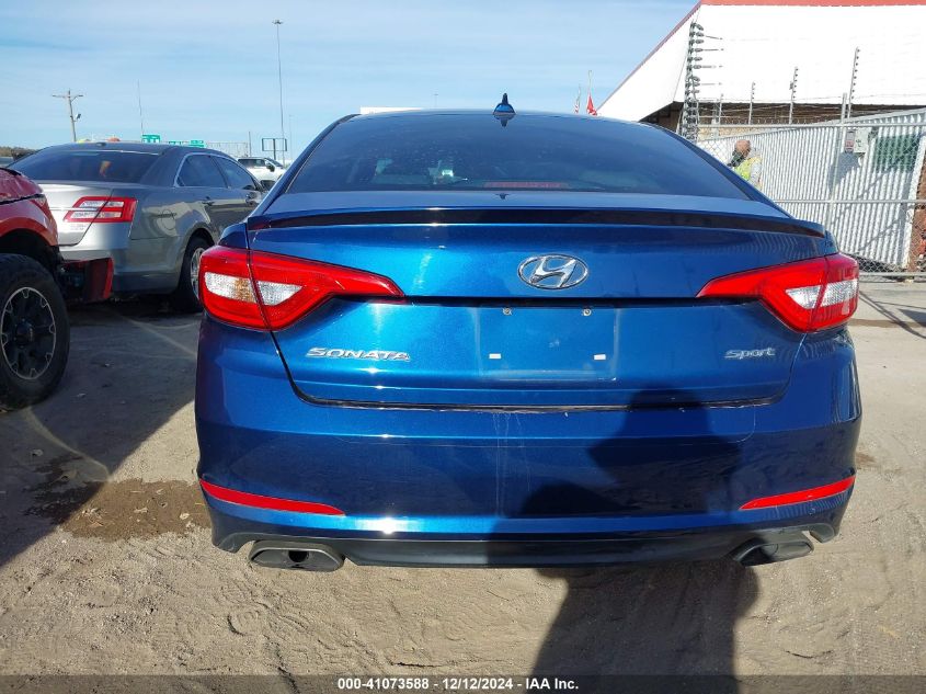 VIN 5NPE34AF8FH179410 2015 Hyundai Sonata, Sport no.16