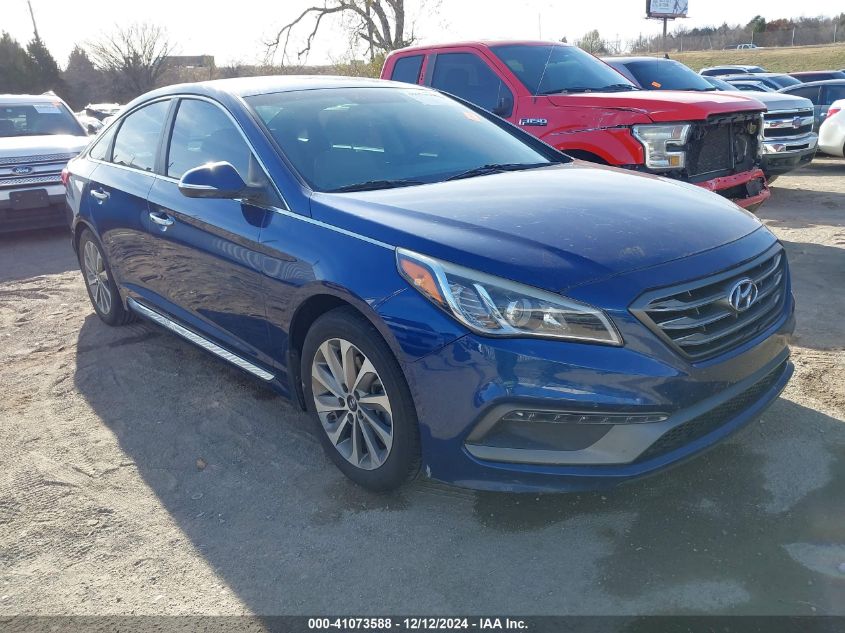 VIN 5NPE34AF8FH179410 2015 Hyundai Sonata, Sport no.1