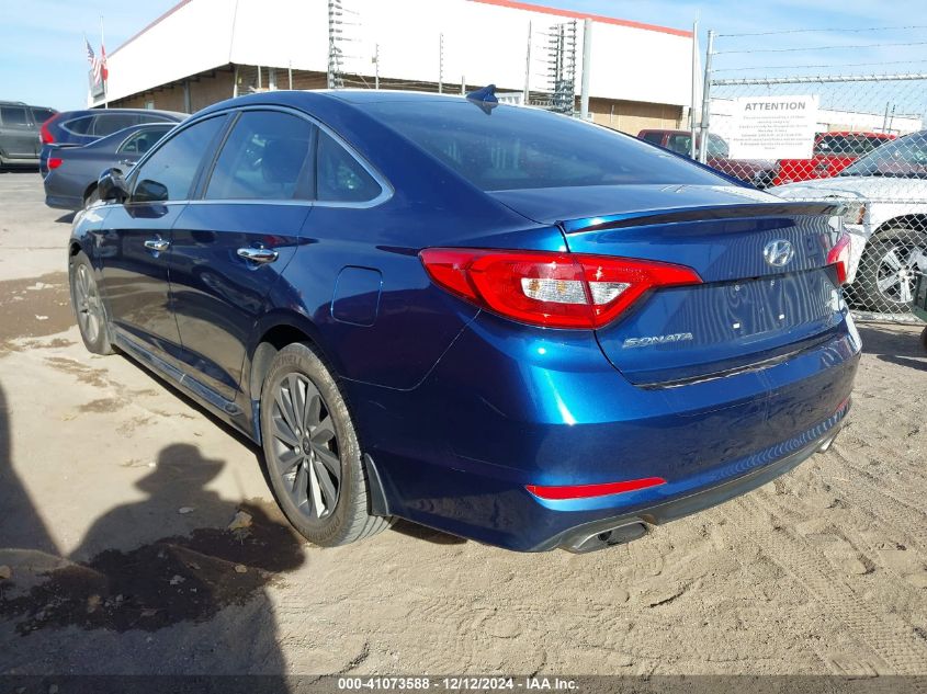 VIN 5NPE34AF8FH179410 2015 Hyundai Sonata, Sport no.3