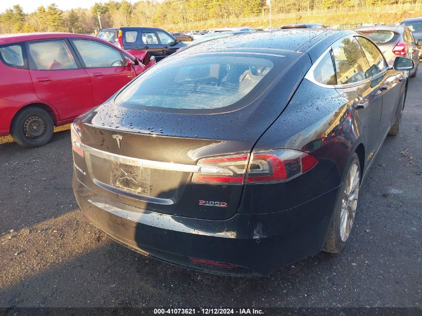 2018 Tesla Model S 100D/75D/P100D VIN: 5YJSA1E47JF263208 Lot: 41073621