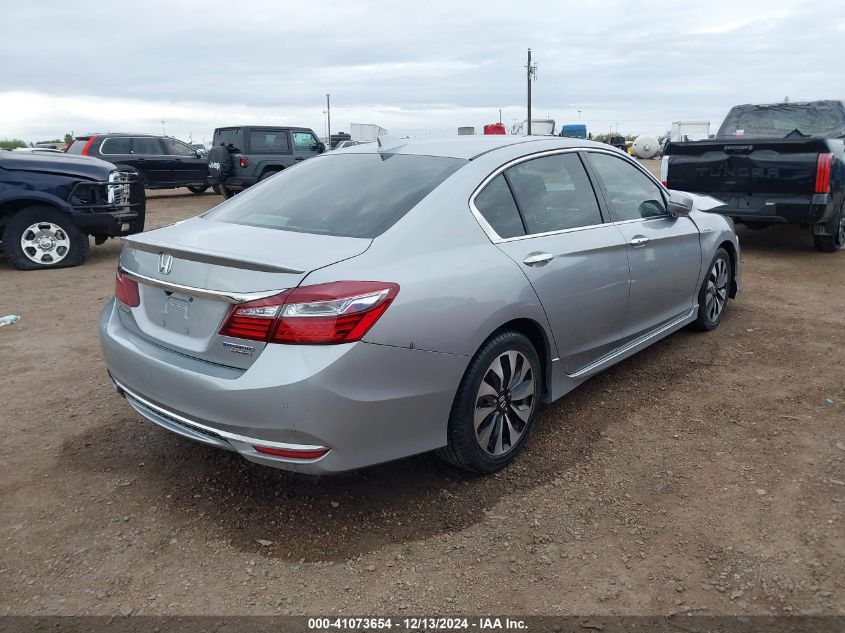 VIN JHMCR6F75HC012292 2017 HONDA ACCORD HYBRID no.4