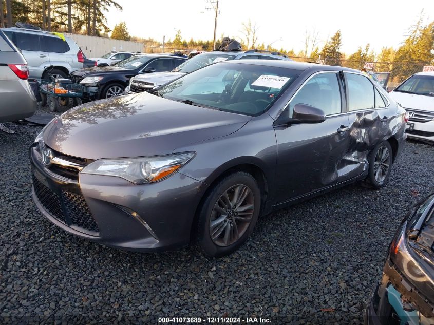 VIN 4T1BF1FK0GU245319 2016 Toyota Camry, SE no.2