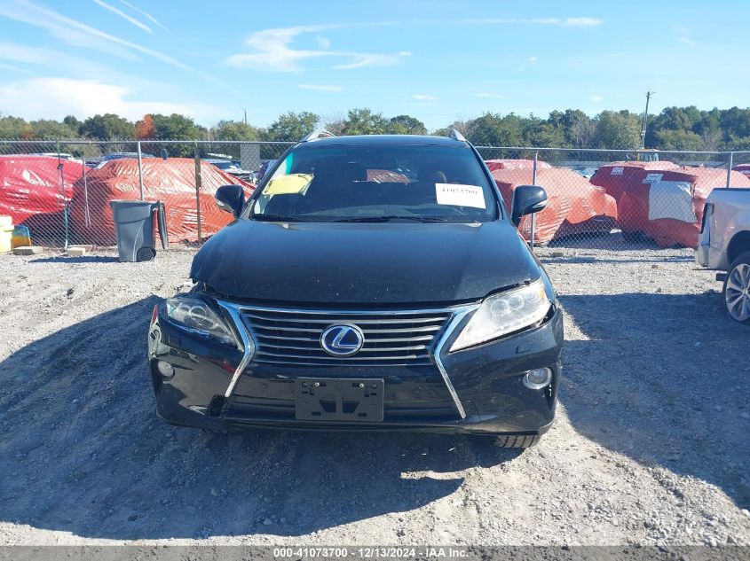 VIN JTJBC1BA1D2063076 2013 Lexus RX, 450H no.12