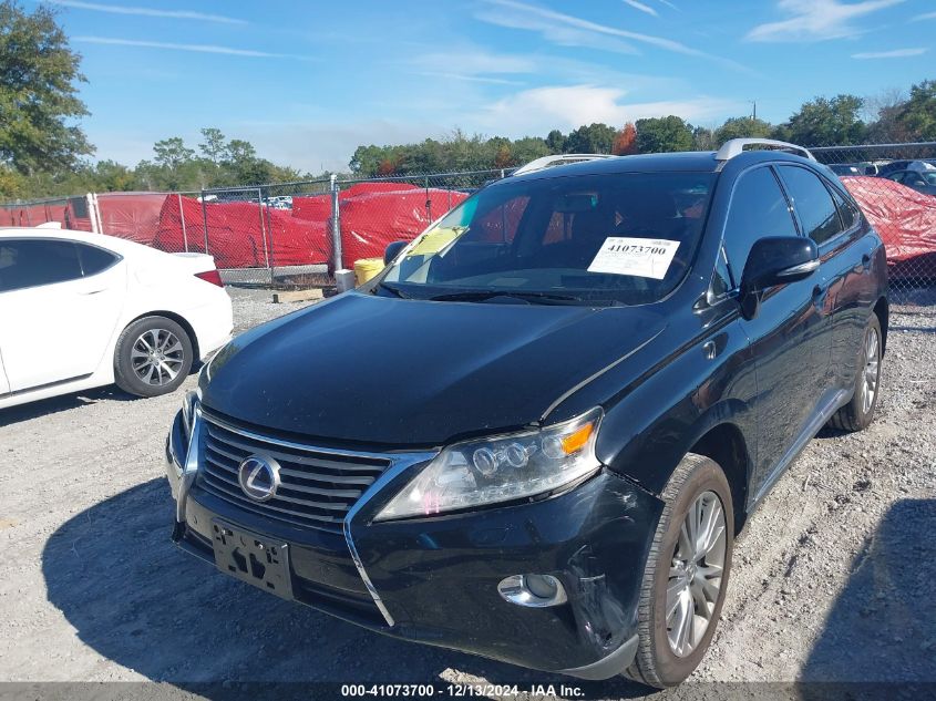 VIN JTJBC1BA1D2063076 2013 Lexus RX, 450H no.2