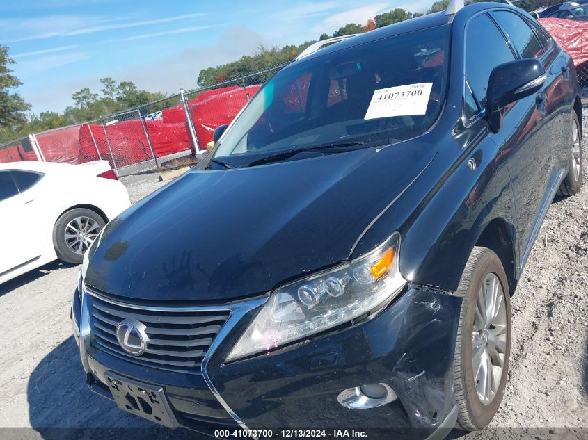 VIN JTJBC1BA1D2063076 2013 Lexus RX, 450H no.6